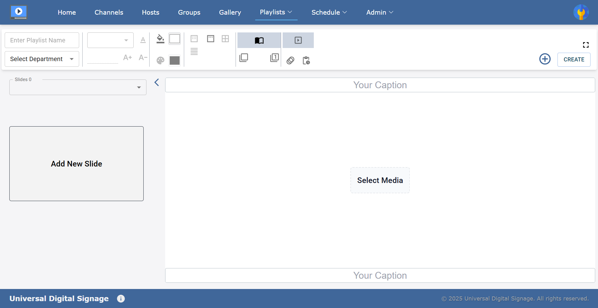 Playlist Creation Demo